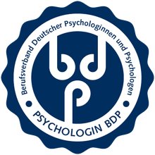 Psychologin BDP - Mitglied im Berufsverband Deutscher Psychologinnen und Psychologen